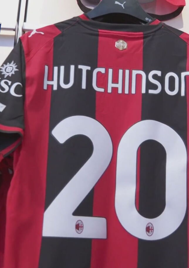 Milan, ecco Hutchinson