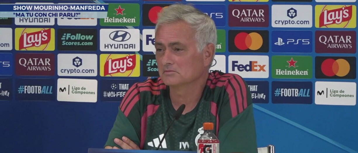 Mourinho risponde alle critiche e 'attacca' l'Inter: "Potevamo farle otto gol"