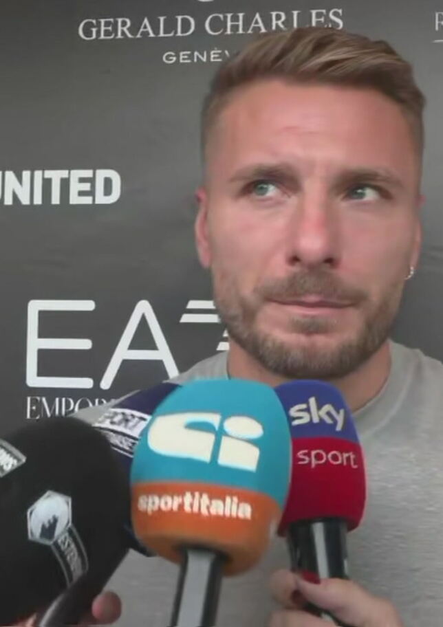 Immobile: "Giocare all'Olimpico senza pubblico è molto difficile"