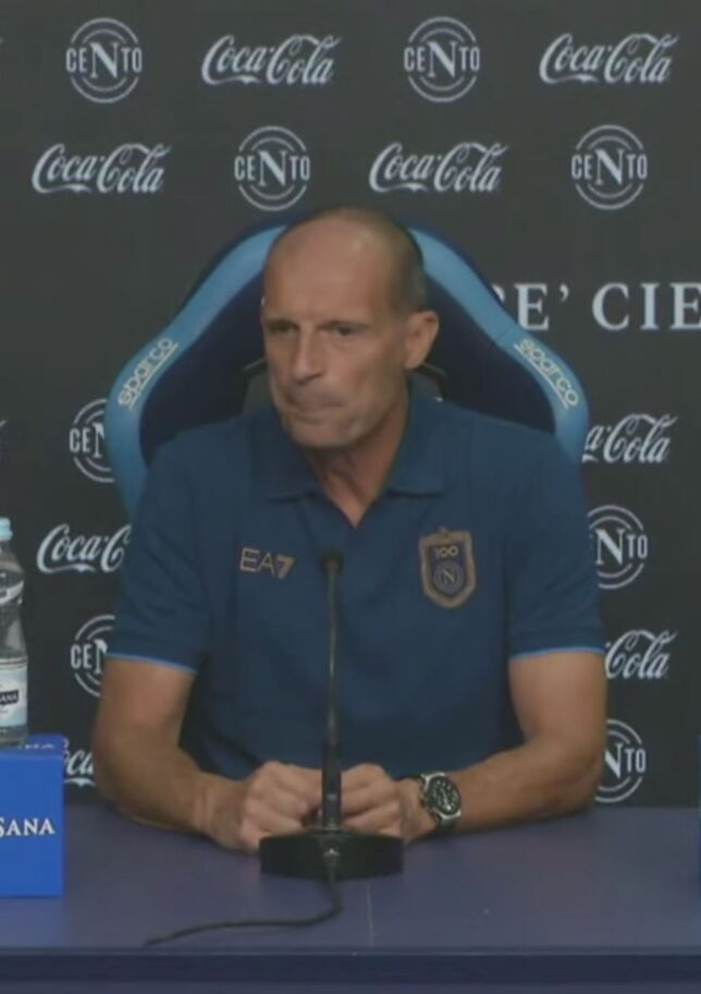 "Allegri: "Se non arrivano i risultati vuol dire che manca qualcosa..."