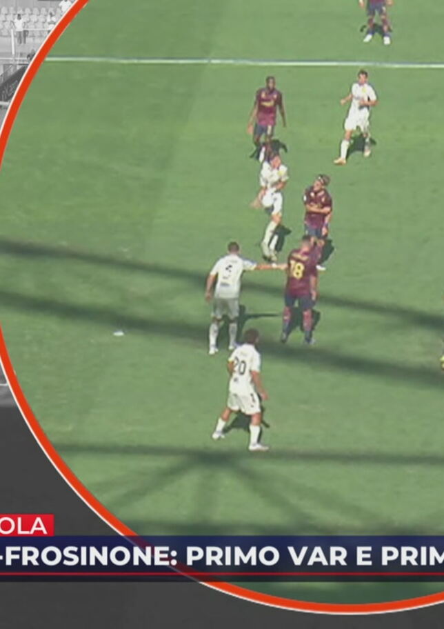 Primo intervento Var dell'anno: la moviola di Cesari