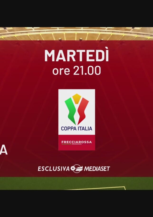 Fiorentina-Pisa: martedì alle 21.00 su Italia 1