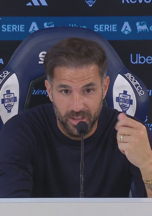 Fabregas elogia il suo Como: "Bravi dopo la Champions"