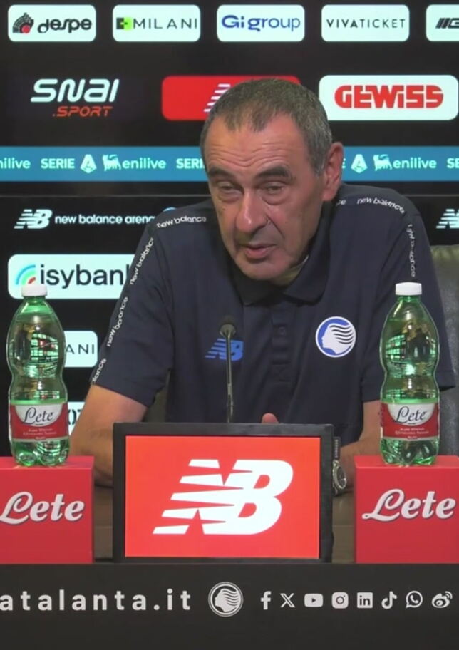 Sarri: "Non è una partita tra Spalletti e me"