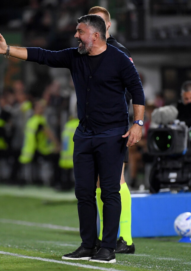 Gattuso: "Abbiamo sofferto troppo nel primo tempo ma i ragazzi danno sempre tutto"