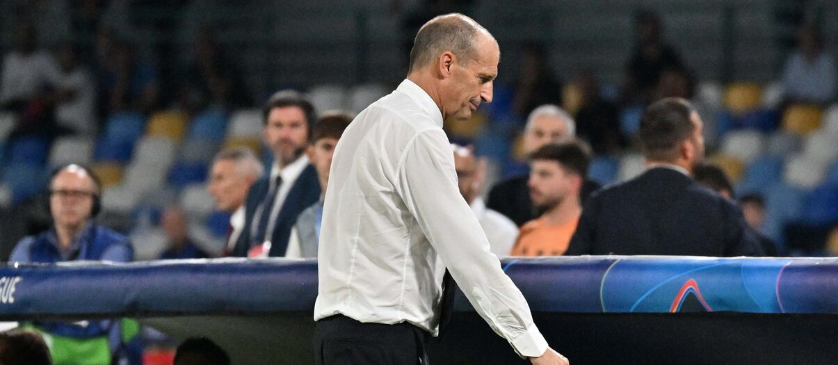 Allegri, inizio duro ma flop: mai così pochi punti, peggio anche di Garcia