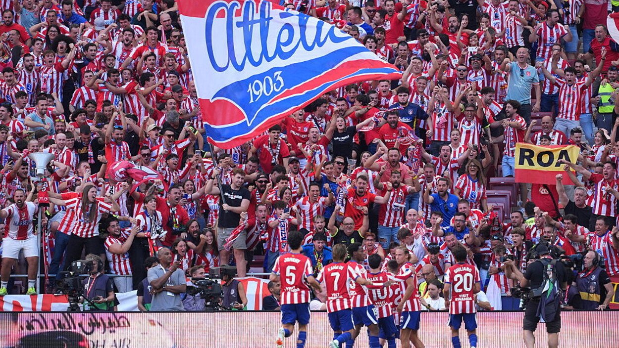 Atletico-Real: gli scatti del derby di Madrid