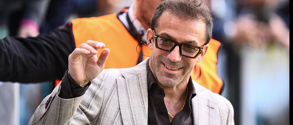 Juve: Del Piero allo Stadium, ovazione dei tifosi bianconeri
