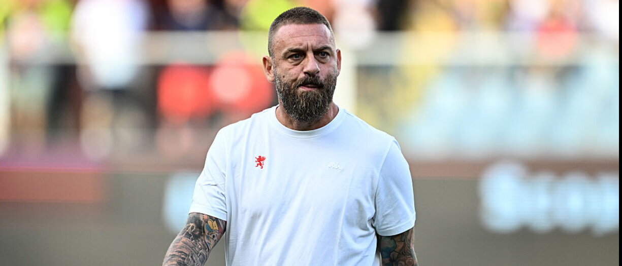 Genoa, De Rossi: "Non meritavamo la sconfitta. Il momento negativo è mia responsabilità"