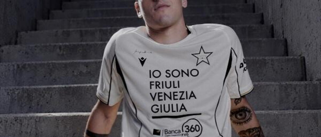 L'Udinese presenta la terza maglia alla Milano Fashion Week