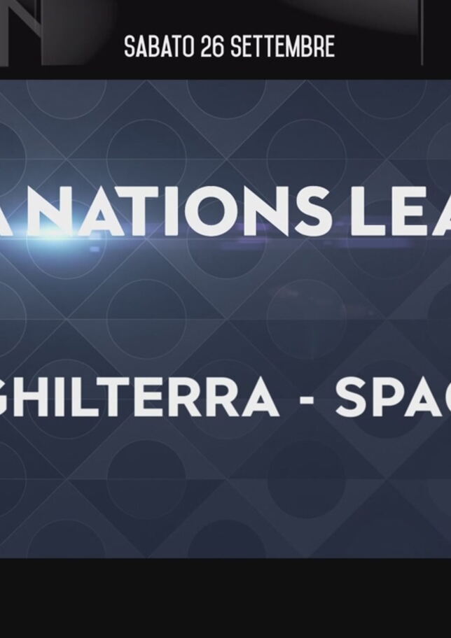 Inizia la Nations League con Inghilterra-Spagna