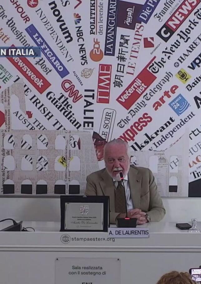 De Laurentiis: "Spalletti? Non capisce che..."