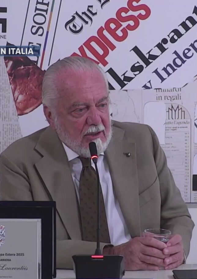 De Laurentiis è netto: "Sogno un campionato a 16 squadre"