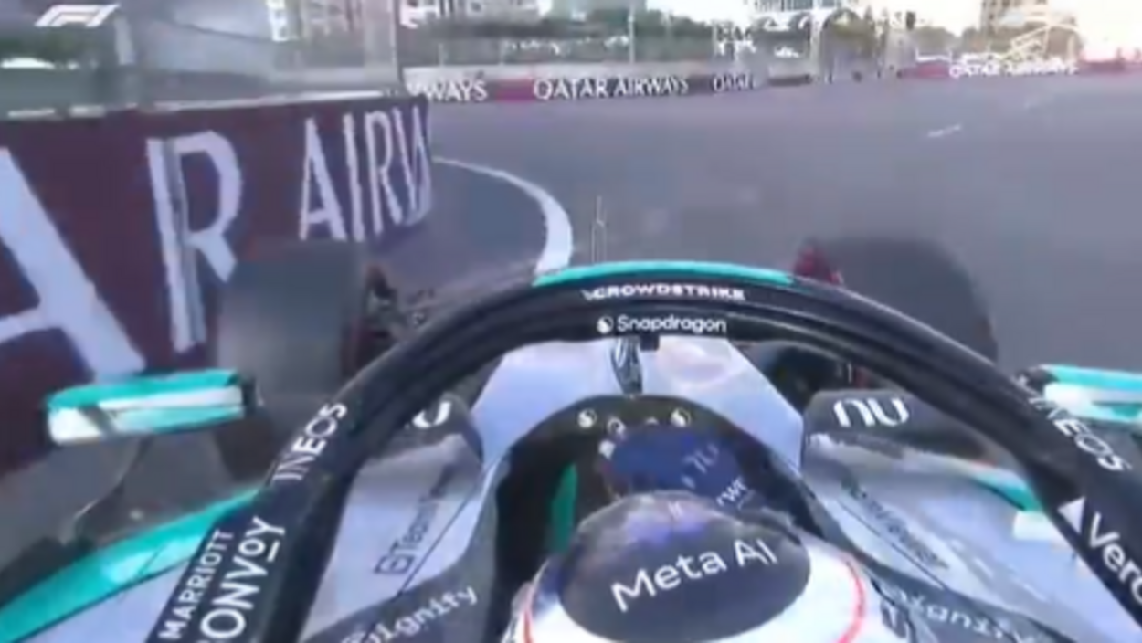 Antonelli, brutto errore: urta le barriere in Q1 e partirà sul fondo della griglia