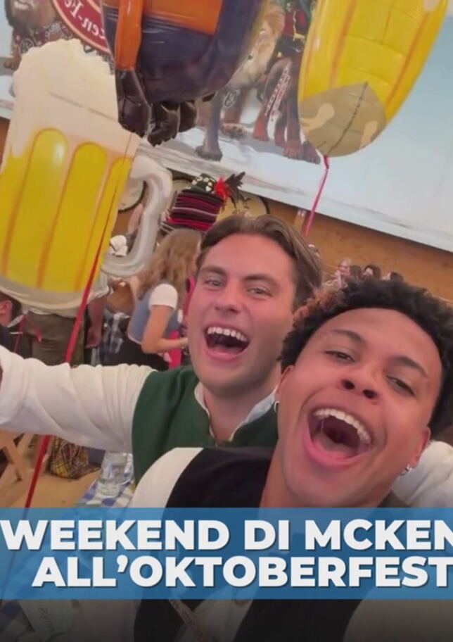 La pausa nazionali di McKennie: va all'Oktoberfest ed è show