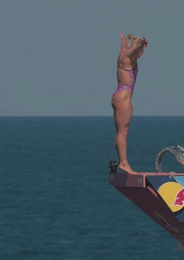 Redbull Cliff Diving: terzo posto per Lisa Faulkner