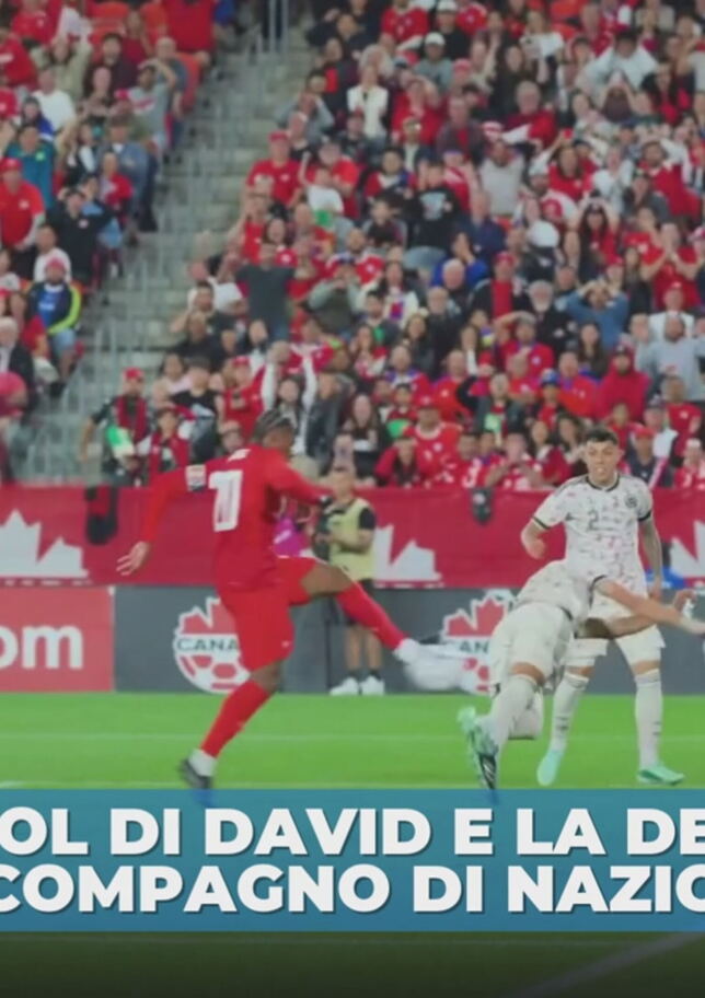 David incontenibile: gol decisivo anche nel Canada con dedica speciale