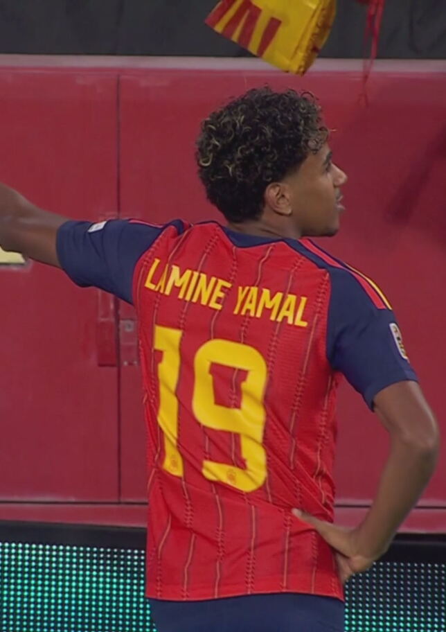 2' | Gol di Yamal (Spagna-Croazia 1-0)