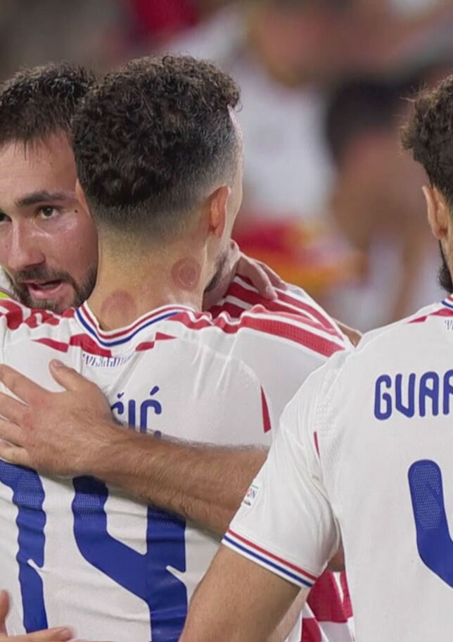28' | Gol di Beljo (Spagna-Croazia 1-1)