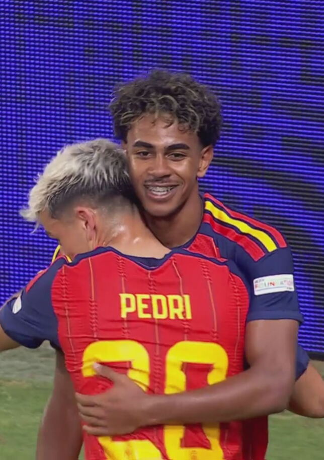 63' | Gol di Yamal (Spagna-Croazia 3-1)