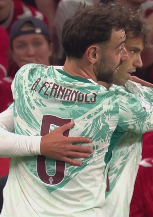 Joao Felix chiude virtualmente i conti: Danimarca-Portogallo 2-4
