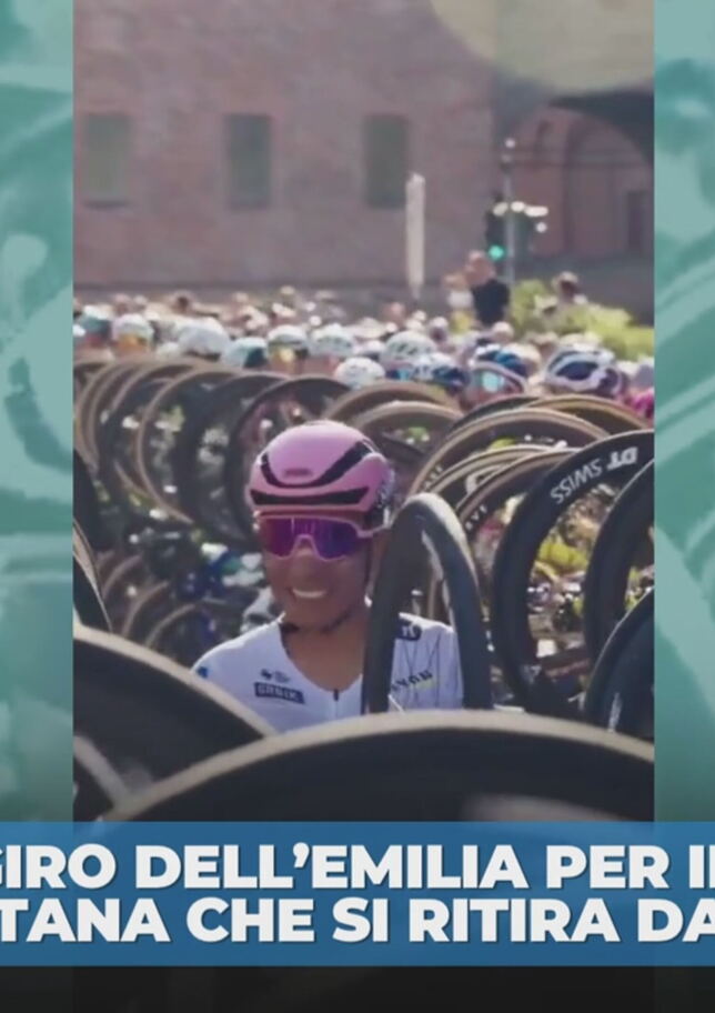 Pasillo per Nairo Quintana al giro dell'Emilia