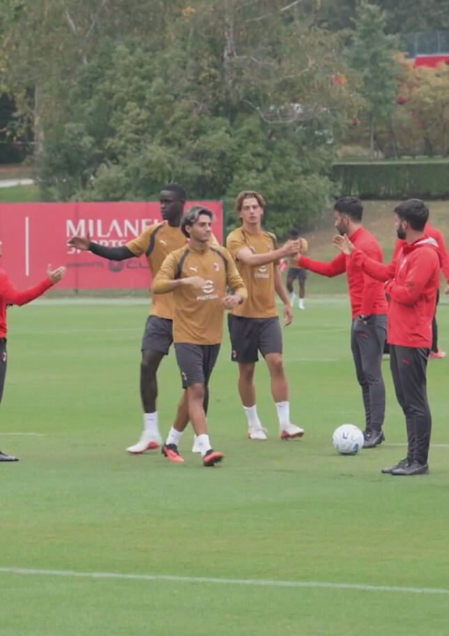 Milan, domani la ripresa