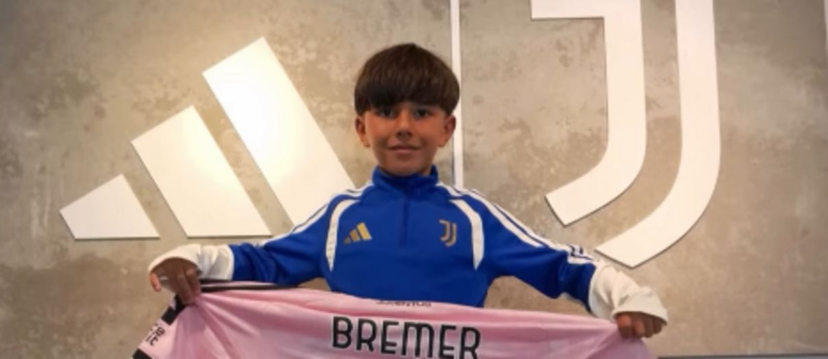Juventus, Bremer realizza il sogno di un piccolo tifoso