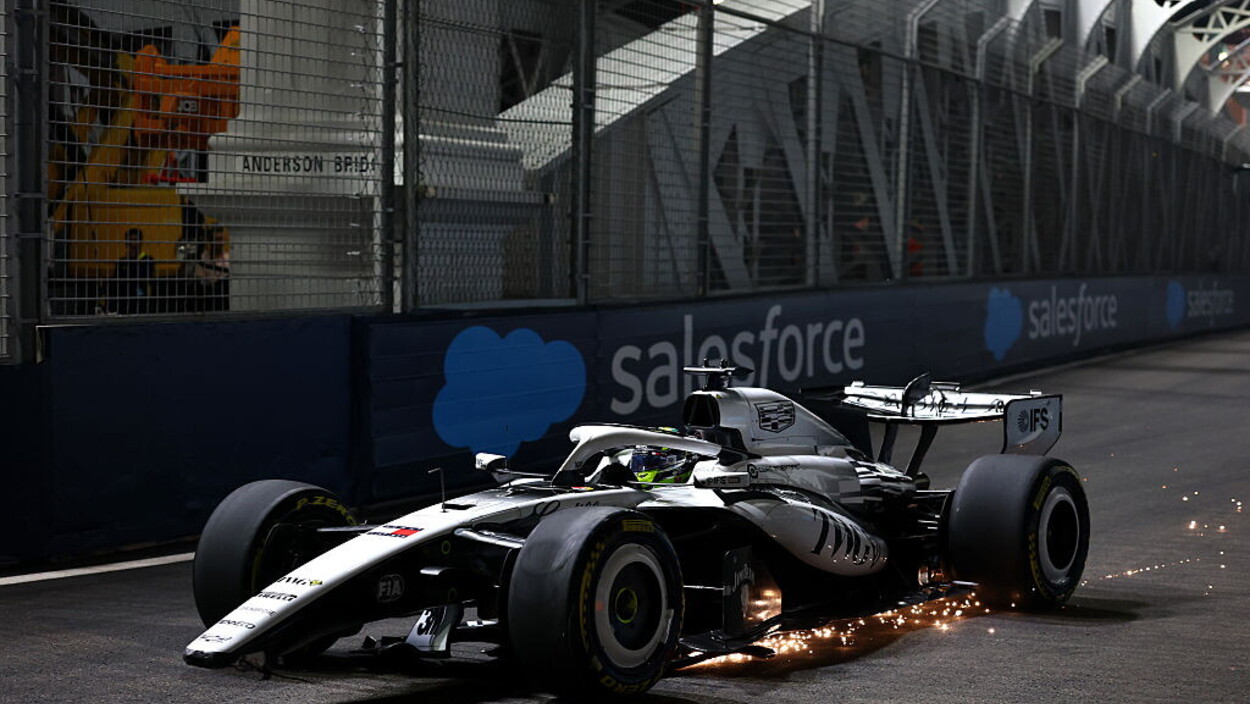 F1 Singapore, le foto delle qualifiche sprint