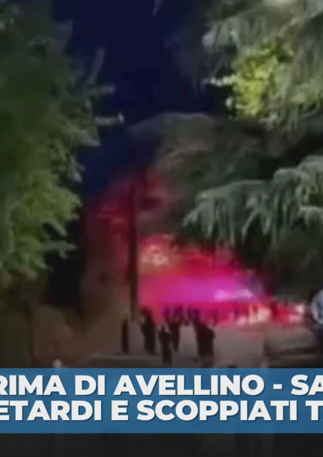 Alta tensione prima di Avellino-Samp: petardi, tafferugli e contatti tifosi-polizia