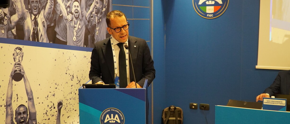 Francesco Massini è il nuovo presidente dell’Associazione Italiana Arbitri