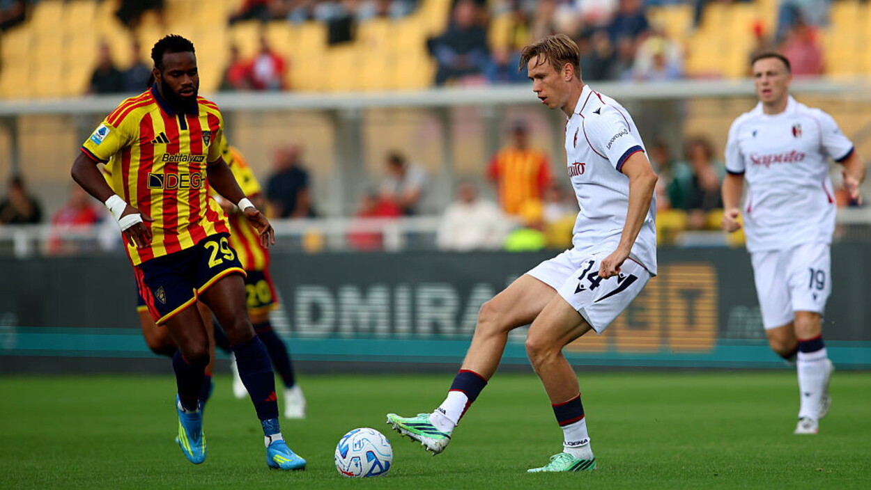 Lecce-Bologna: le foto della gara