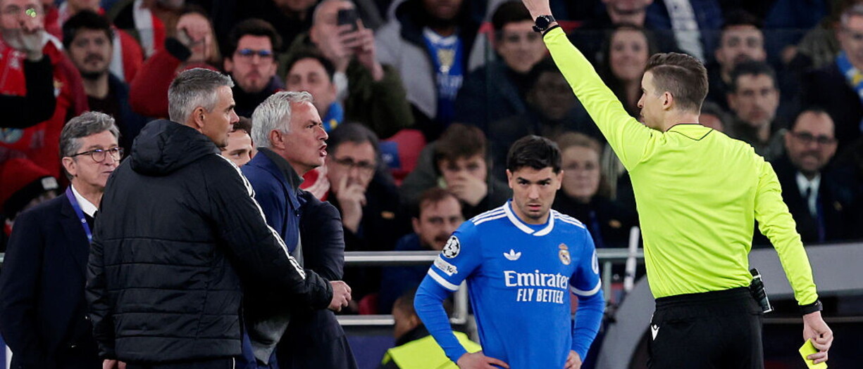 Champions: Letexier arbitra Roma-Real, Mourinho ritrova l'arbitro del "foglietto" che lo cacciò