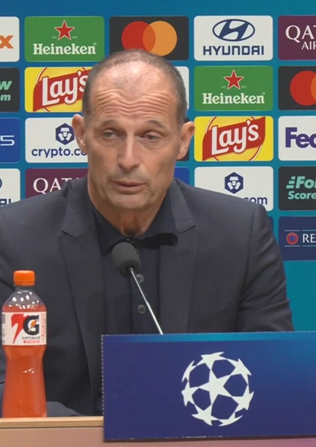 Allegri verso il Villarreal: "Bisogna cominciare a fare punti"