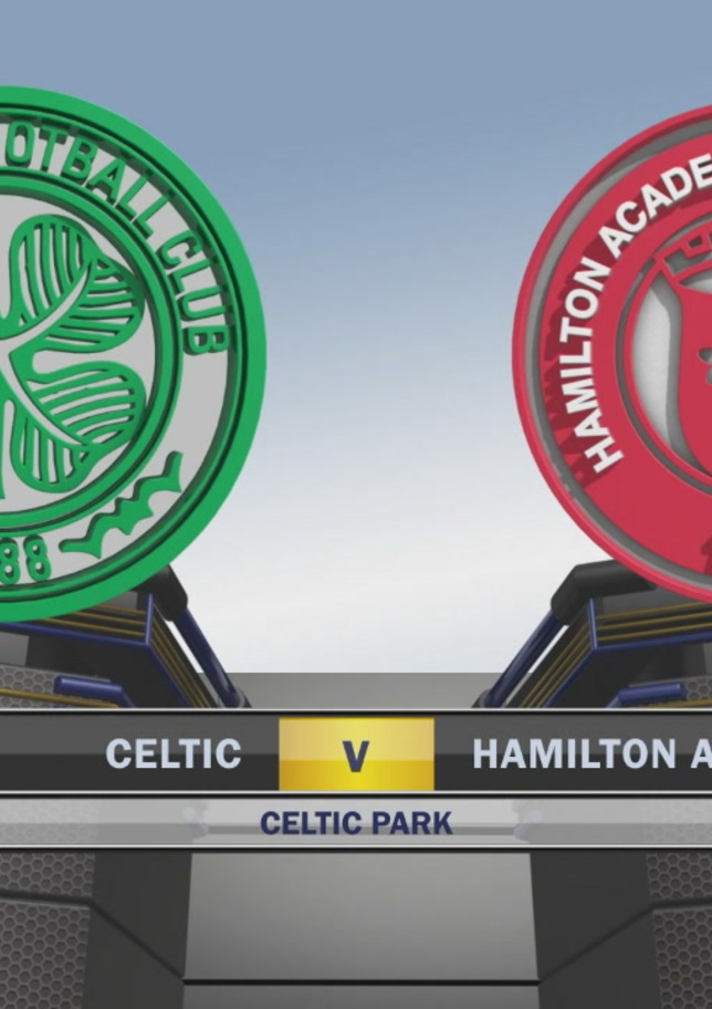 Celtic-Hamilton Accies 3-1