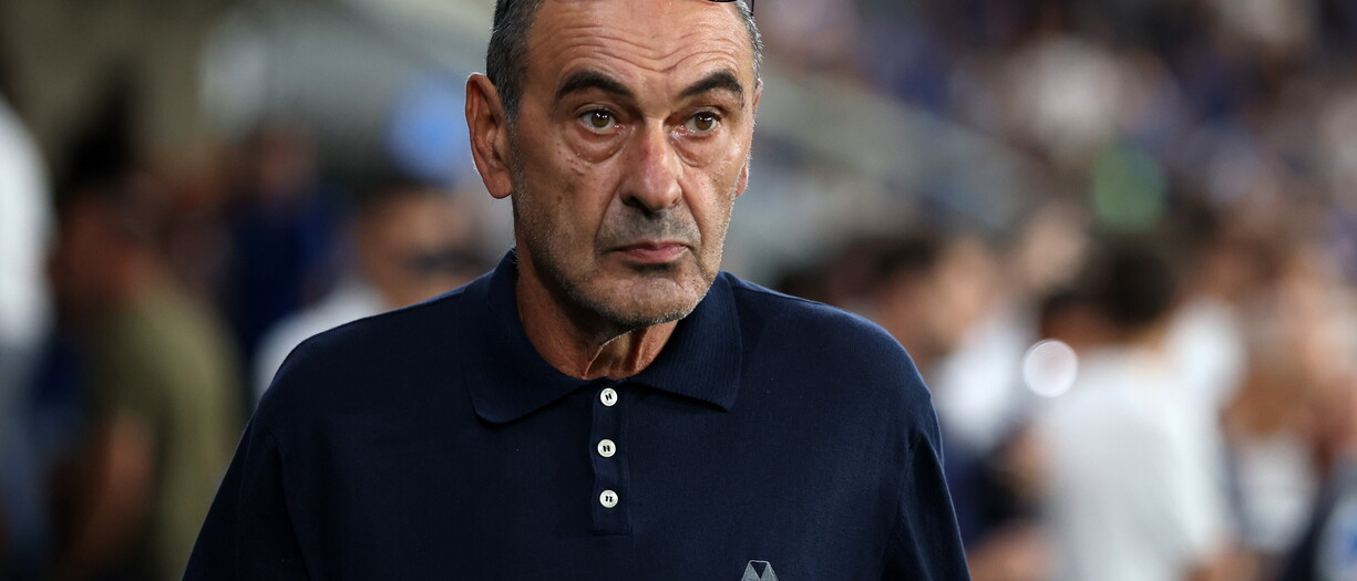 Atalanta, Sarri: "Il 4-2-3-1 positivo, buona alternativa ma aumentano i rischi"