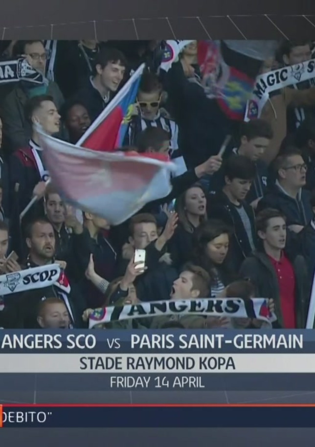 Angers SCO-Paris Saint Germain 0-2