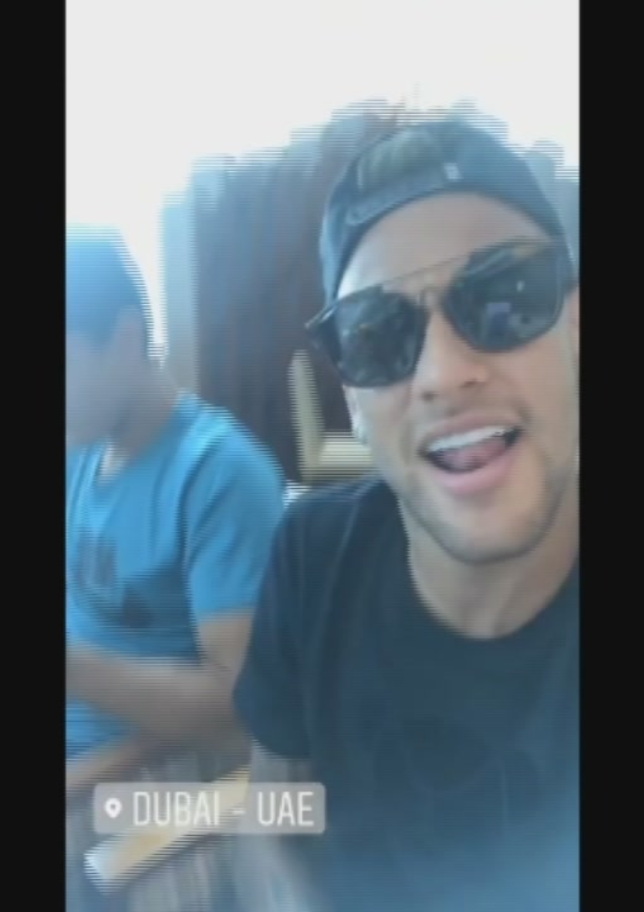 Neymar a Dubai
