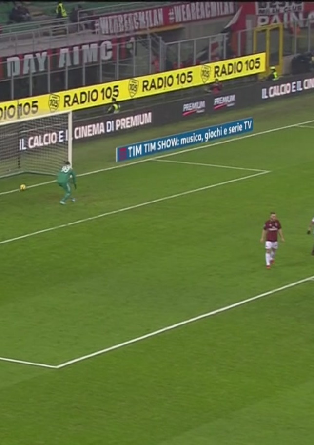 Donnarumma, che papera