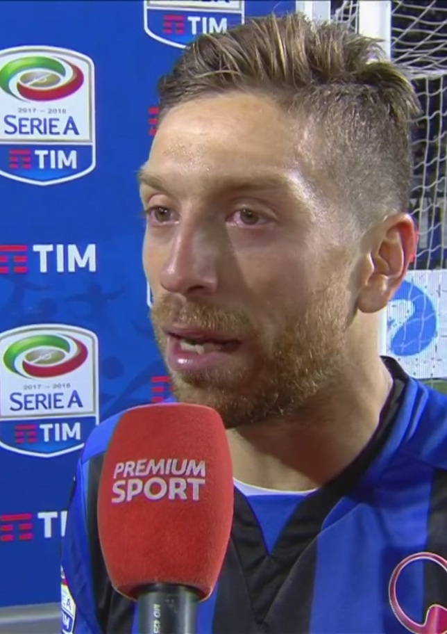 "Orgoglioso dell'Atalanta"