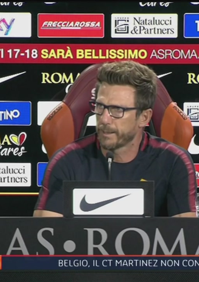 Di Francesco, prima all'Olimpico
