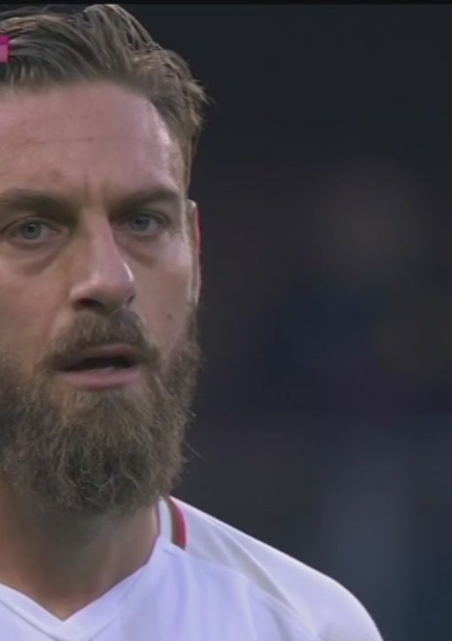 De Rossi, due turni di stop