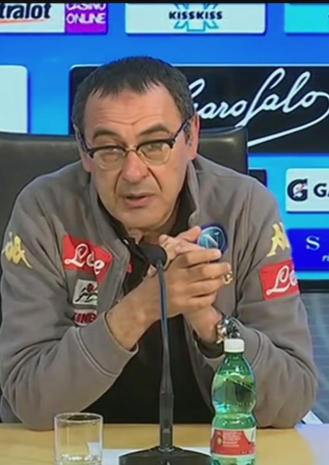Sarri: "Scudetto? Per ora è lontano"