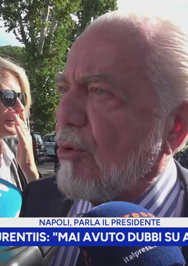 Napoli, parla il presidente