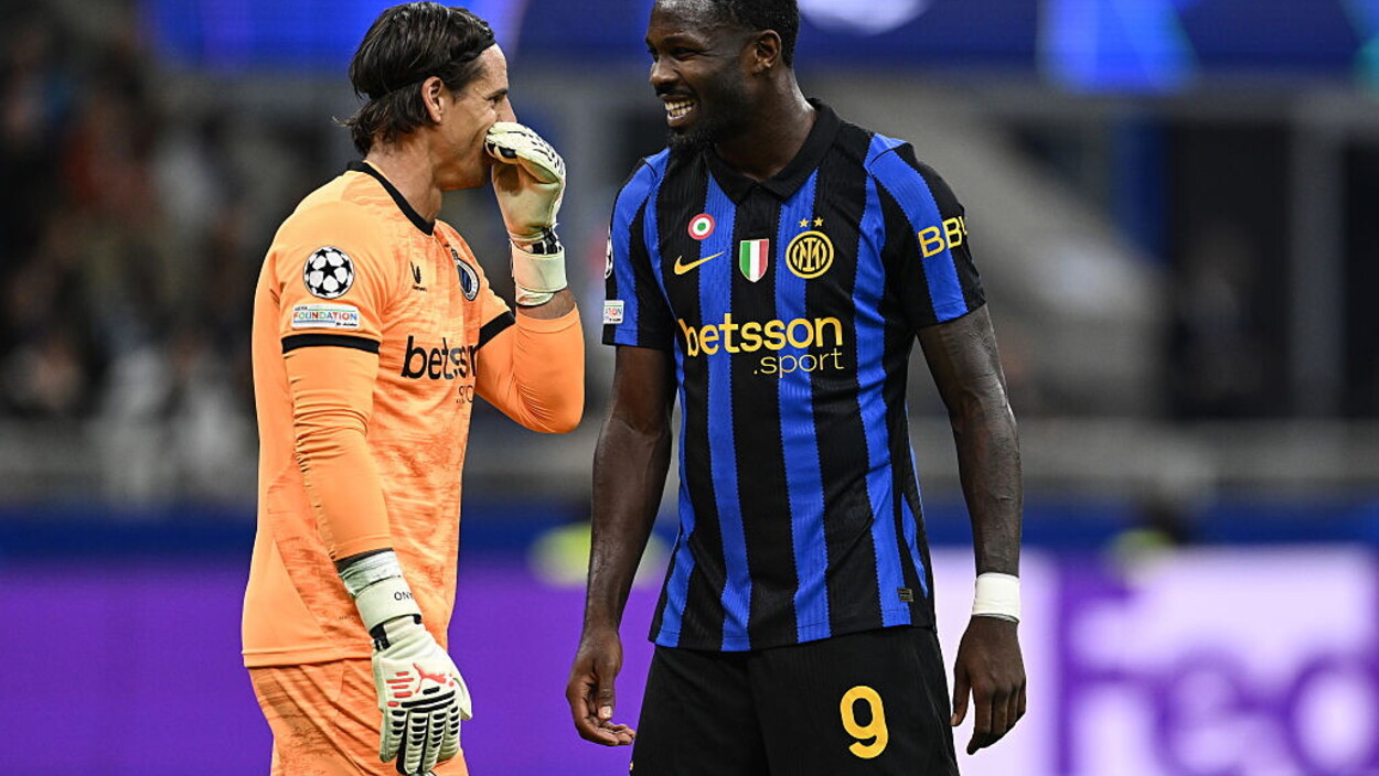 Inter-Club Brugge, le foto del match