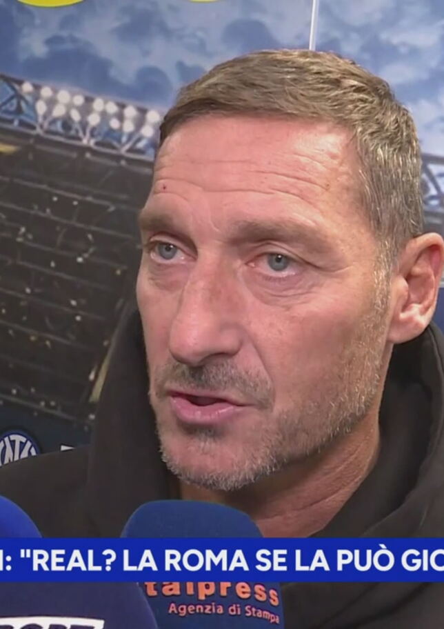 Totti: "Real? La Roma se la può giocare"