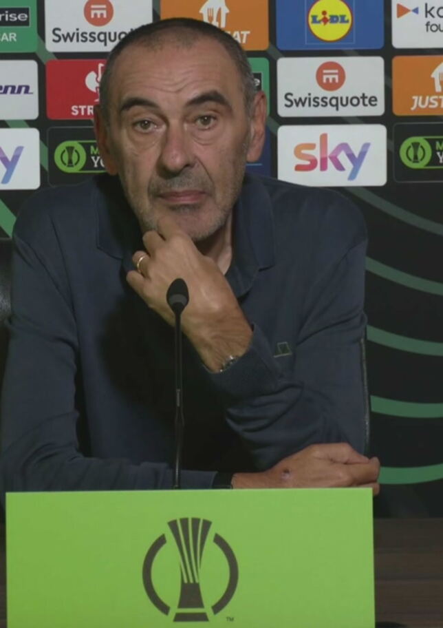 Sarri: "In Europa il livello delle medio-piccole è cresciuto"