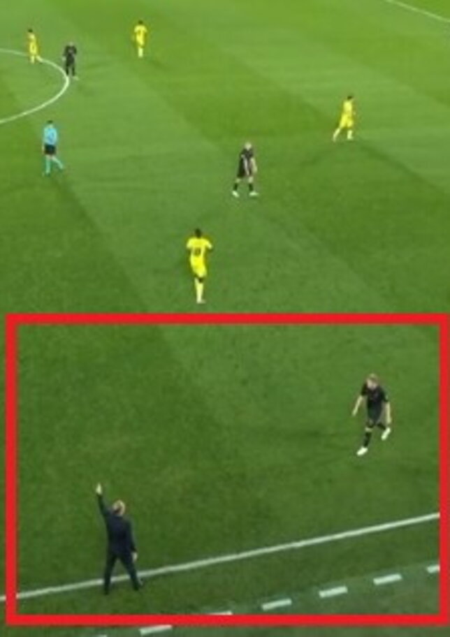La richiesta di Allegri, il gesto di stizza di De Bruyne: cos'è successo in Champions