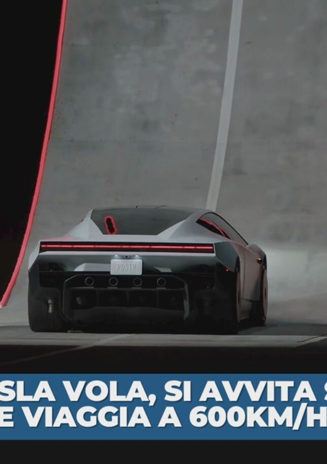 La nuova Tesla Roadster vola e viaggia a 600km/h