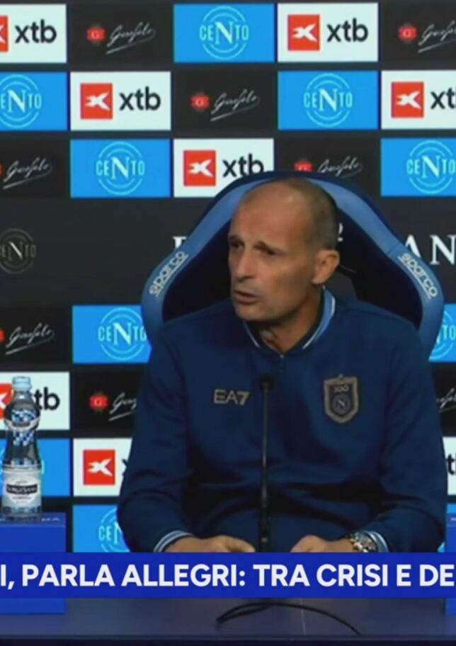 Napoli: lungo confronto De Laurentiis-Allegri. "Arriveranno tre calciatori"